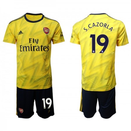 Fußballtrikots Arsenal S.CAZORLA 19 Kinder 2019-2020 Kurzarm Auswärts-trikot kaufen